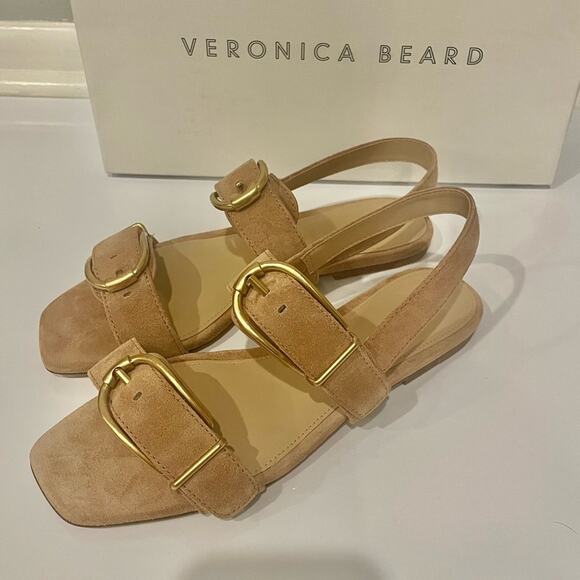 ☀️NWT Veronica Beard Maglio Sandals - Picture 4 of 6